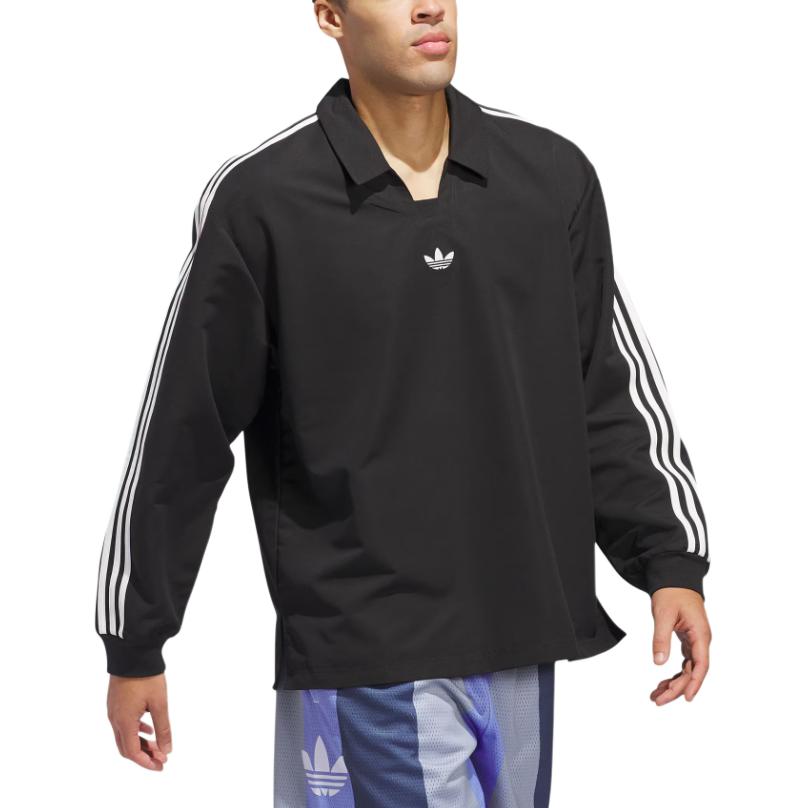 adidas Originals Rugby FW24 Polo Shirt Unisex Polo Shirts Black IY7379