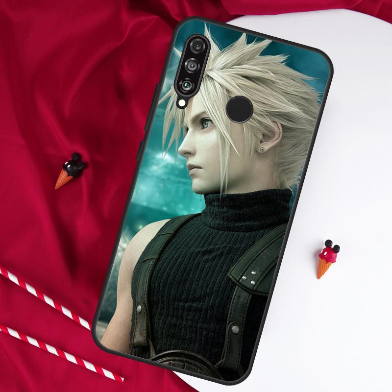 FINAL FANTASY Cloud Strife For Huawei Nova Y61 Y91 Y73 Y72 Y90 Y70 Y60 12s 12i 11i 8i 9 10 SE P60 P30 Pro P40 Lite Case