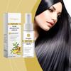Ginger Hair Care Essence Spray for Smooth Shiny Hair, Scalp Nourishing Anti-Frizz Treatment, Suitable  