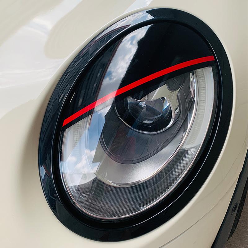 

Brand New Avery Material Headlamp Sticker JCW Bumper Sticker For mini cooper F54 F55 F56 F57