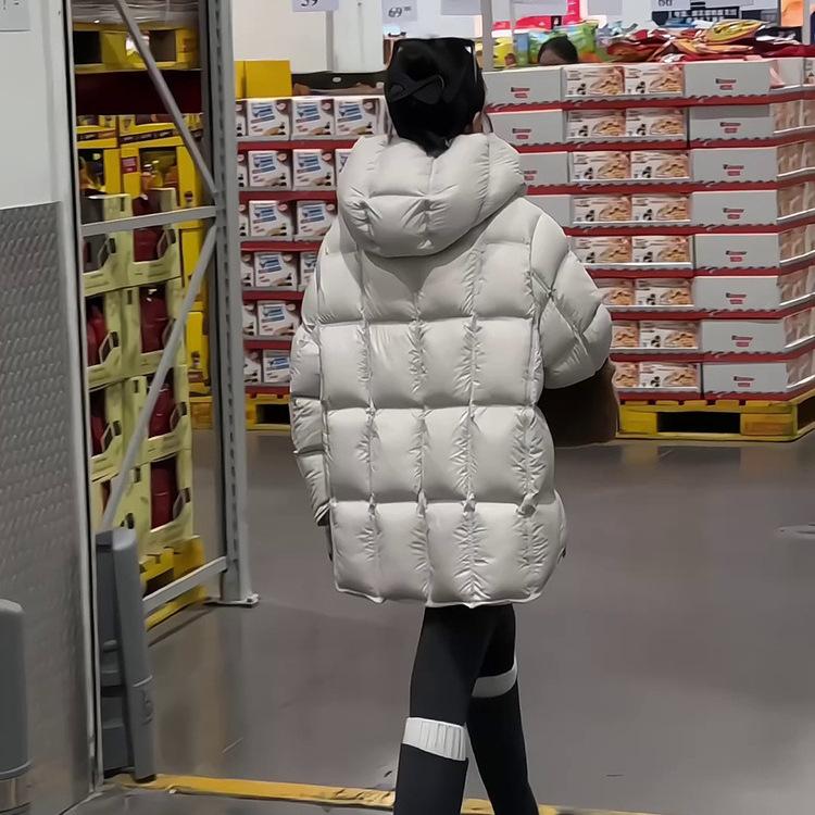 Down Cotton-padded Clothes Women's Cotton-padded Clothes Winter New Student Hooded Loose Bread Clothes Thickened Cotton-padded Jacket
