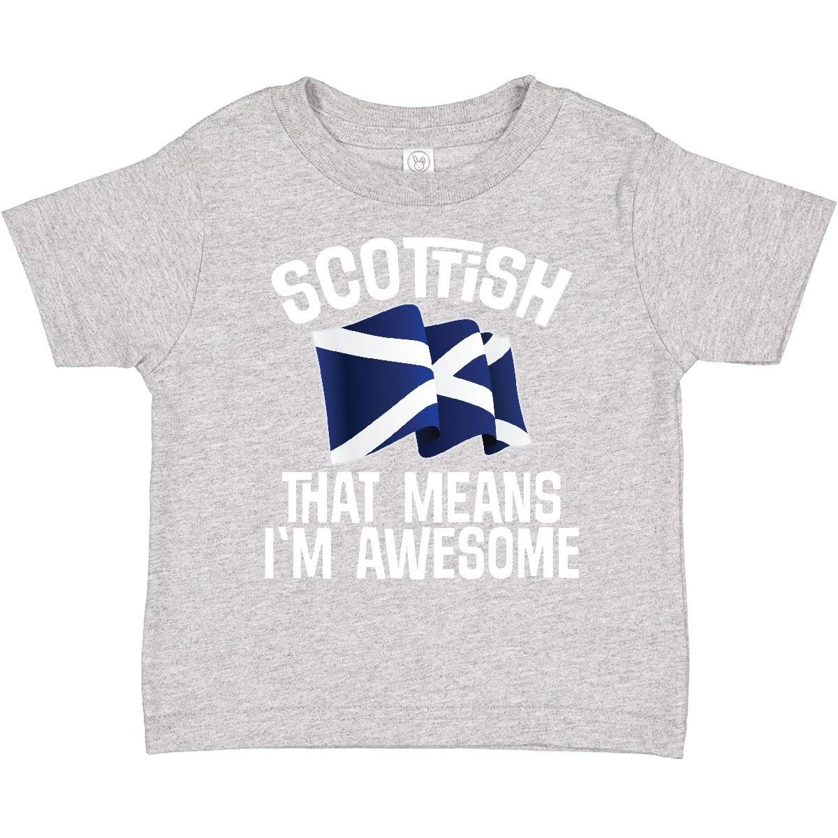 

Inktastic Scottish Pride Scotland Flag Toddler T-Shirt Proud Genealogy Travel 160