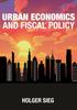 The Urban Economics and Fiscal Policy Book