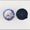 4 Replacement Parts of 75mm Wheel Hub Cover Logo, Car Wheel Center Cover Wheel Outer Sticker, Suitable for Mercedes Benz A, B, C