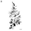 Fake Body Tattoo Temporary Body Art Universal Beautiful Rose Tattoo Decal Personal Use
