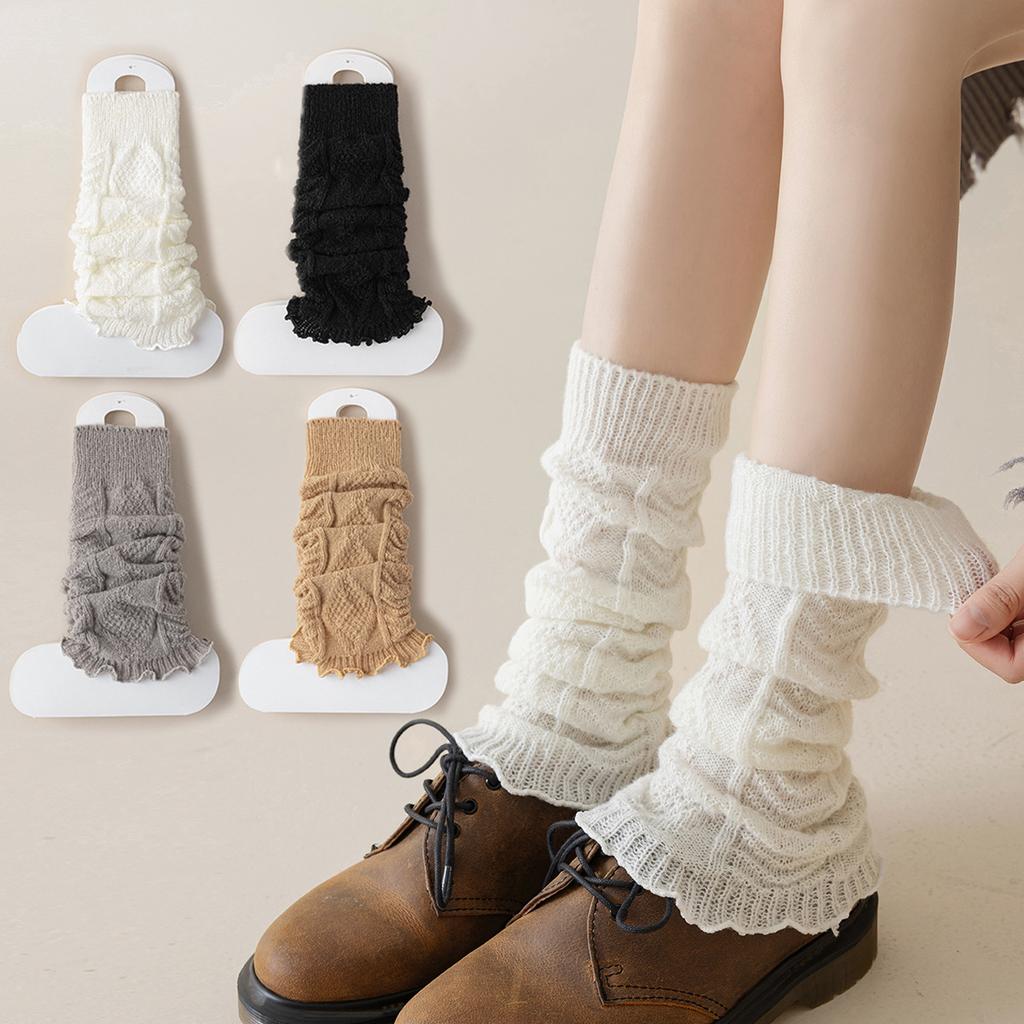 Women's Socks, Calf Socks, Versatile Stacking Socks