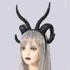 Handmade Cartoon Cosplay Costume Sheep Horn Halloween Party Role Headbands