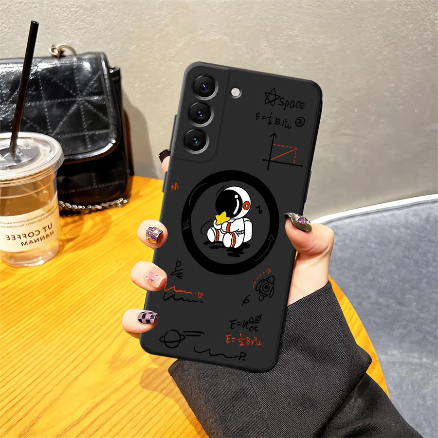 Phone Cover Case for Samsung Galaxy A52 A55 A05 A57 A06 A25 A37 A12 A73 A53 A23 A13 A50 A15 A36 A16 A51 A41 A70 A17 Astronaut