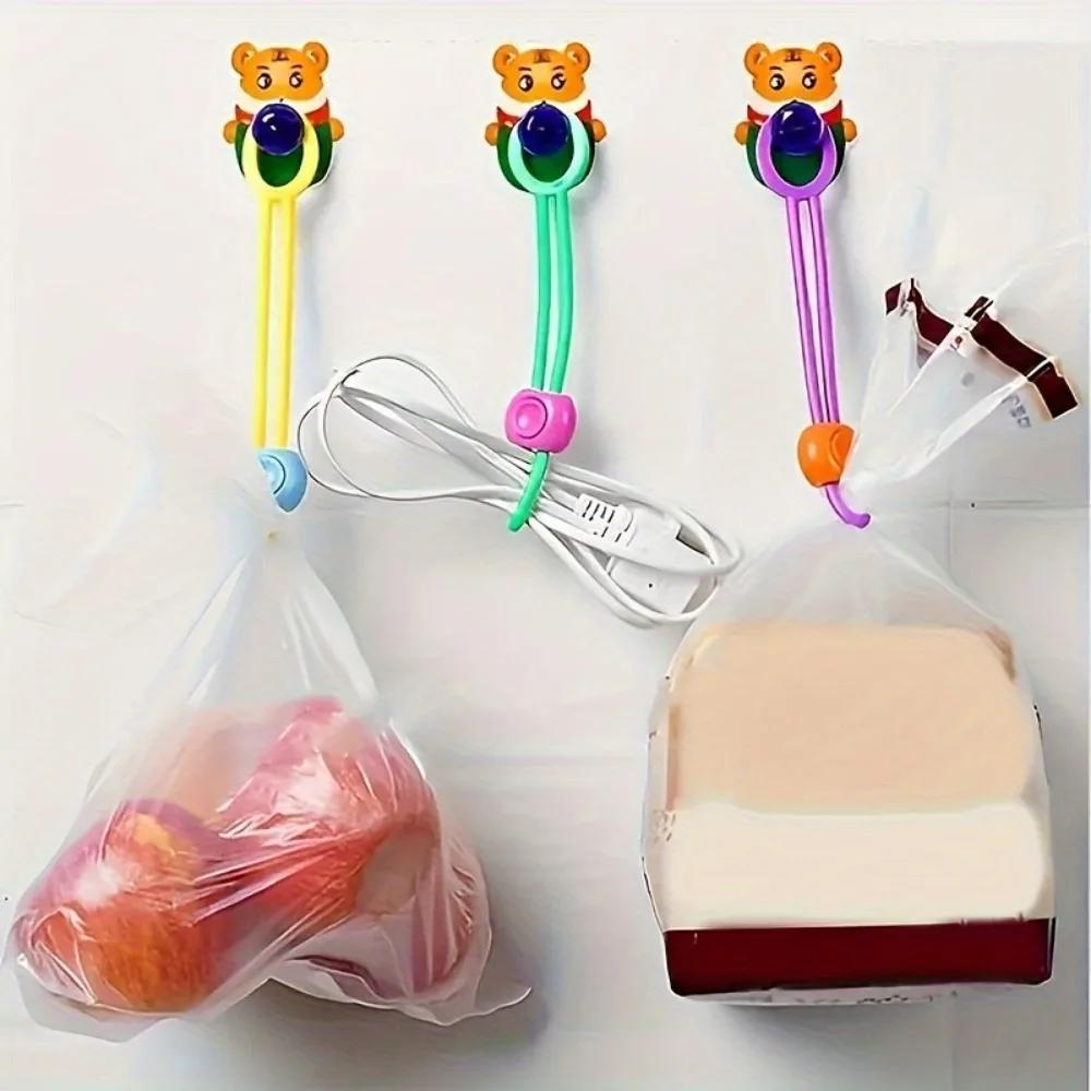 Multipurpose Zip-Ties Of Clamps For Food Cords Reusable Food Clips Sealing Tape Closure Clips For Home Sealing Tape Closure Clip