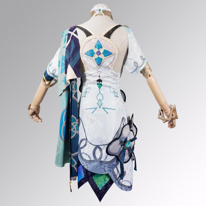 Faruzan Cosplay Costume   Uniform Wig Anime Chinese Style Halloween Costumes Game