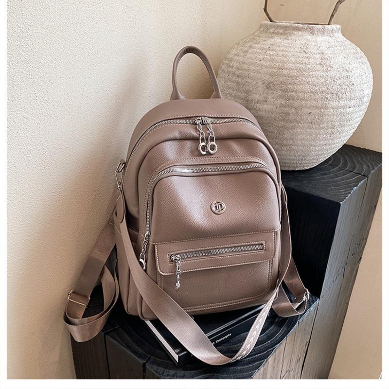 Summer New Women's Large-capacity Backpack Trendy Travel Shoulder Backpack Large-capacity Backpack