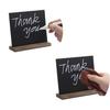 Wooden Base Small Blackboard for Kids' Painting & DIY Display
