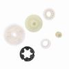 6 Pcs Car Window Glasses Motor Gear Replacement Kit Fit for Mazda