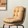 Cozy Chair Pad for Sitting Cushion with Back Support, Plush Seat Washable Ties, Soft Warm Office Dining Chairs Thickened Home
