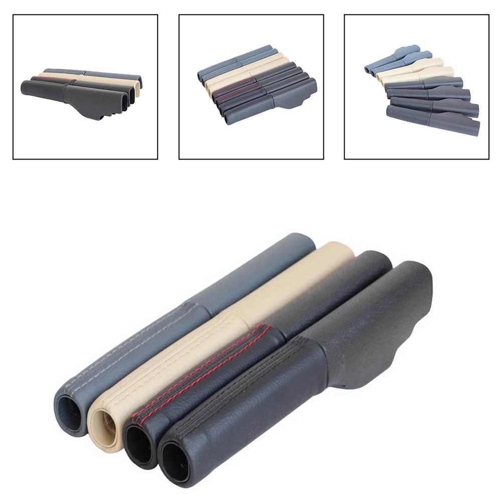 Car Interior Upgrade Parking Brake Handle Grips Handbrake Grip For Jetta Interior Moulding Non-deformation FeatureGood product