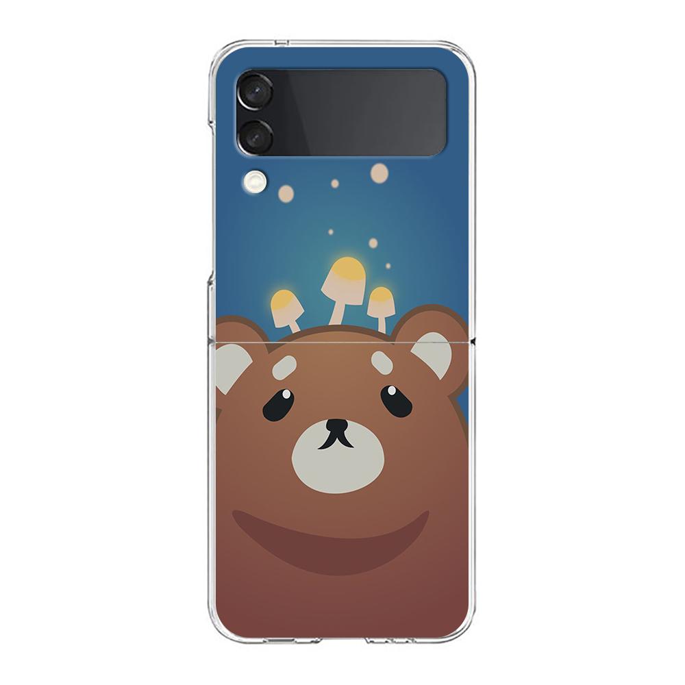 Phone Case For Samsung Galaxy Z Flip 3 4 5 Hard Folding Clear PC Honkai Star Rail Game Same Style For Samsung Z Flip 6 Cover