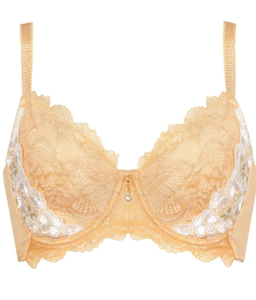 Lesiage PB2501 Full Cup Size D70 to Japanese size Wing/Wacoal Women's Bra, Orange, (equivalent L) [2500/2501 Series]