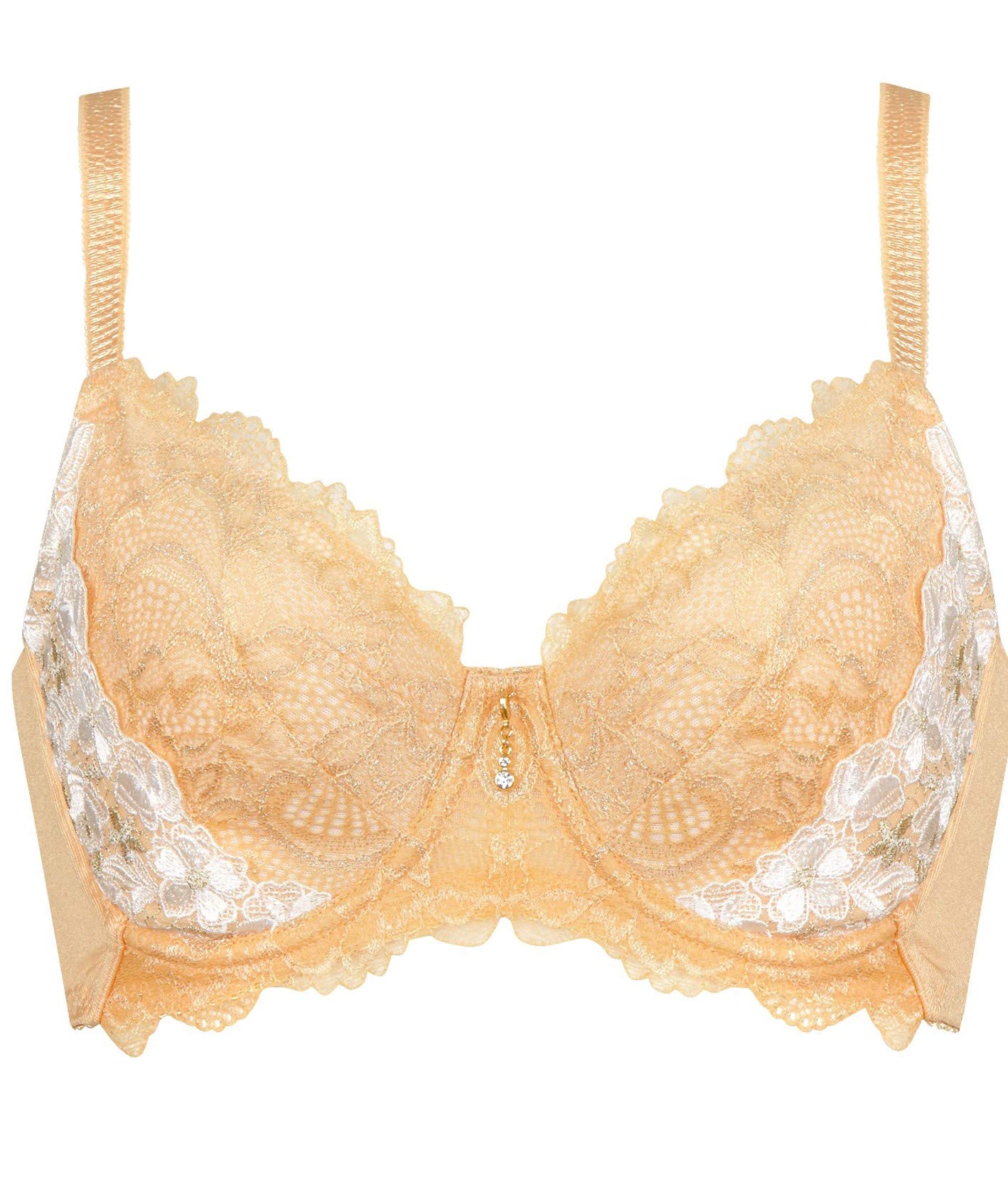 

Lesiage PB2501 Бюстгальтер с полной чашкой размера D70 до японского размера Wing/Wacoal, женский, оранжевый, (эквивалент L) [Серия 2500/2501]