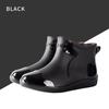 New Rubber Man Boots Trend Men Rain Boots Platform Outdoor Shoes Slip On Waterproof Work Mens Booties  Fishing Boots Rain Boots