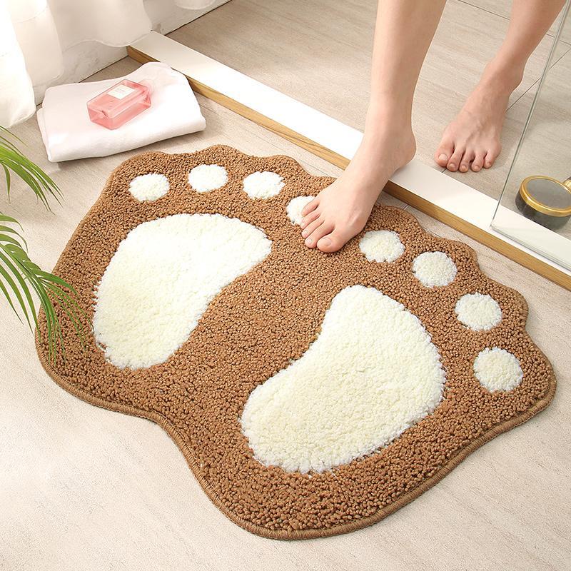 Cute Floor Mat Door Mat Entrance Bedroom Absorbent Mat Household Bathroom Anti Slip Mat Bathroom Door Mat