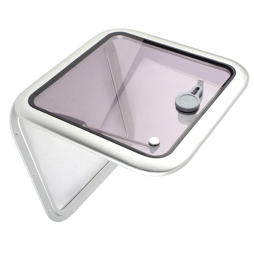 Boat Porthole Window 360 X 360mm Heavy Duty Aluminum Alloy for Yachts Boats Motorhomes