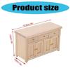 1/12 Miniature Dollhouses Storage Cabinet Model Furniture For Dollhouses Decoration And Creative Scene Display