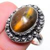 Tygrysie Oko Kamień Szlachetny Srebro 925 Biżuteria Pierścionek 7
