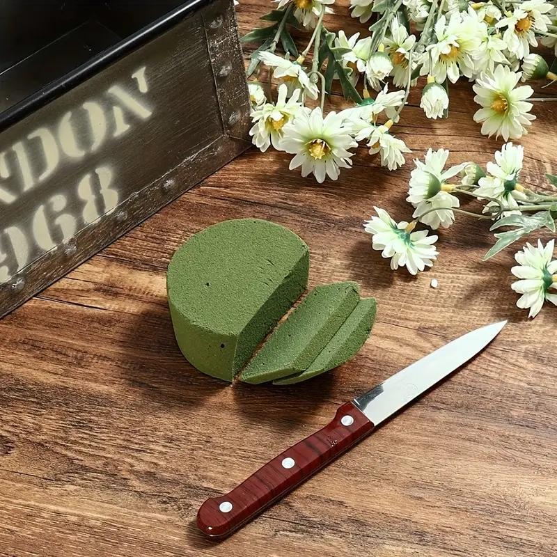 4PCS circular cylindrical flower mud, flower dry flower mud, flower arrangement mud
