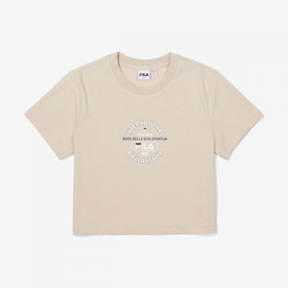 Fila Crop T shirT Fs2rsf2153fbeg 100(L)