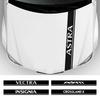 Car Hood Stickers For Opel Astra Adam Combo Crossland X Meriva Tigra Zafira Vivaro Grandland Corsa Insignia Mokka OPC Vectra