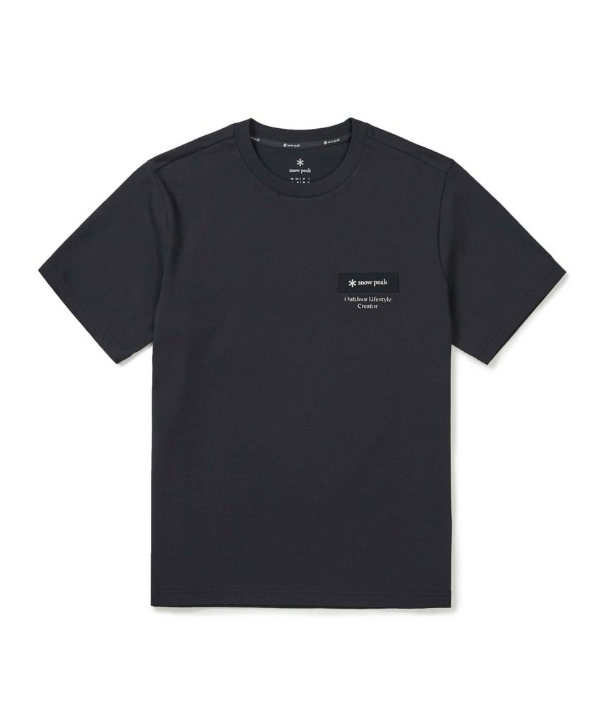 Snow Peak Aerocool W Patch Short Sleeve T XL DNV Short Sleeve T-shirt,