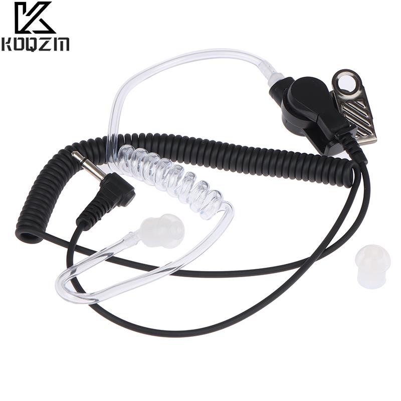 1-Pin 3,5mm Verdecktes Akustikschlauch-Ohrhörer-Headset Dichter Klang Luftschlauch-Headset Verstecktes Klangschlauch-Headset