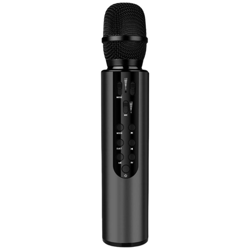 Professional Handheld Wireless Microphone 2000mAh Long Battery For Music Speeches Meeting Speakers Microphone 2 in 1