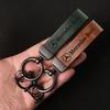 GLC GLB Car Vintage Leather Keychain Ring Zinc Alloy Chain Key For Mercedes Benz AMG W177 W176 X166 X167 C257 C218 X253 C118 C1