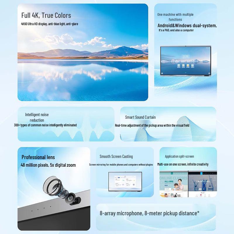 ZTE TCS500B 65W S 65-inch Smart Conference Display (CN version)