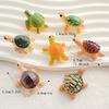 7Pcs Resin Cartoon 3D Cute Various Turtles Flat Back Scrapbooking DIY Jewelry Craft Decoration Accessories
