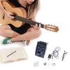 Guitar Pickup Guitar Equalizer with Tuner LCD Display and Volumes Control Pickup