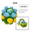 Interactive Dog Puzzle Ball: Sniffing, Teething, Energy-Boosting Olfactory Training Toy