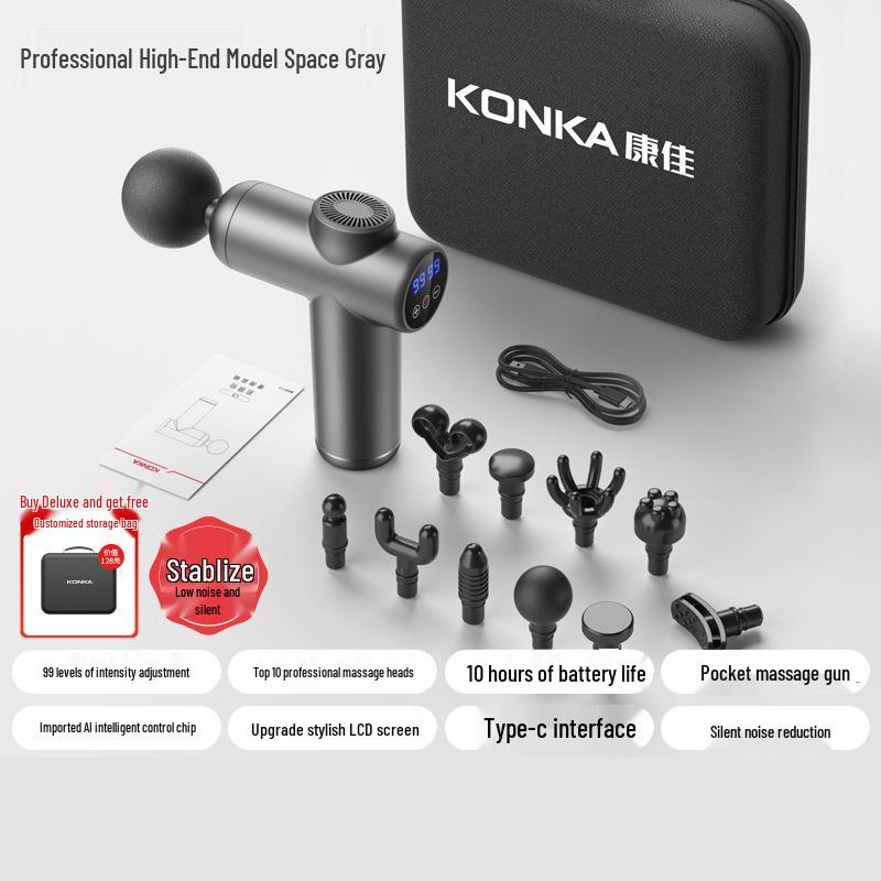 Konka Mini Electric Muscle Massager for Neck and Home Use