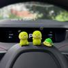 5Pcs Car Dashboard Rearview Mirror Decoration Turtle Ornament Cartoon Resin Animal Ornaments Mini Turtle Diy Accessories