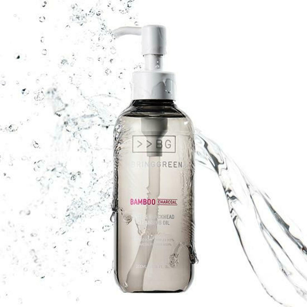 BRINGGREEN Bamboo Charcoal Pore & Blackhead Cleansing Oil 200mL