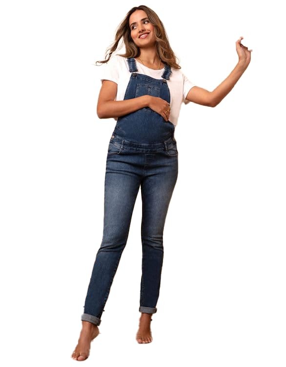 

Seraphin TRAV Джинсовый комбинезон для беременных Индиго Женский,