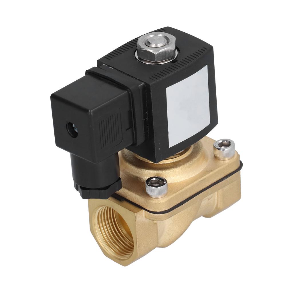 Electric Solenoid Valve Brass Normally Closed Diaphragm Type G 3 4 in Thread Replacement