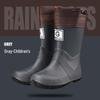 Kids' Waterproof  Rain Boots: Non-Slip, Lightweight, Foldable for Boys and Girls