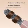 Wireless Mini Straight Hair Comb USB Charging Heated Bangs Brush Anti-Scald Design for Travel Outdoor Hair Touch Up