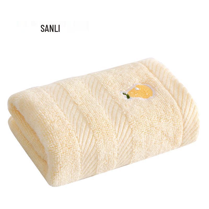 Sanli Regenerated Fiber Bamboo Cotton Children s Face Towel 26x48cm
