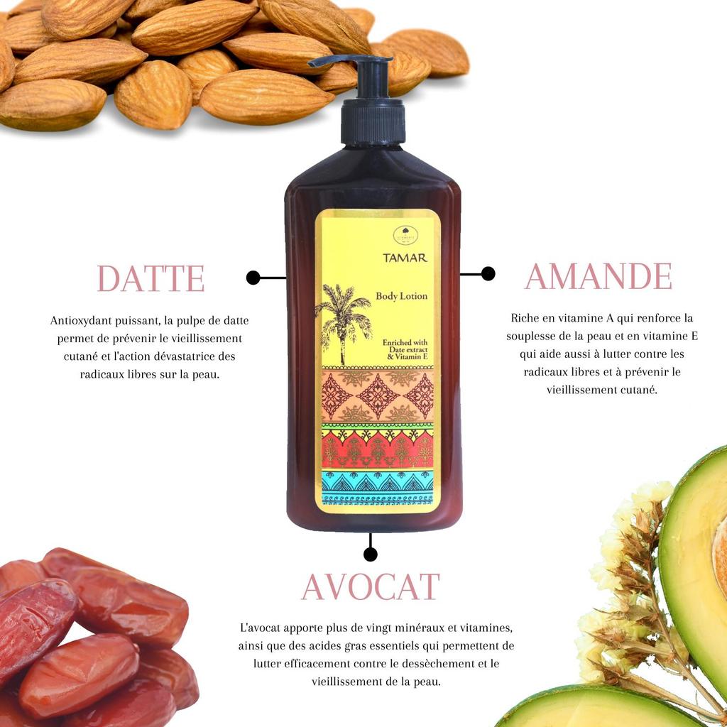 Tamar Body & Face Body Lotion - Nourishing and Moisturizing for Dry To Very Dry Skin - 250 Ml