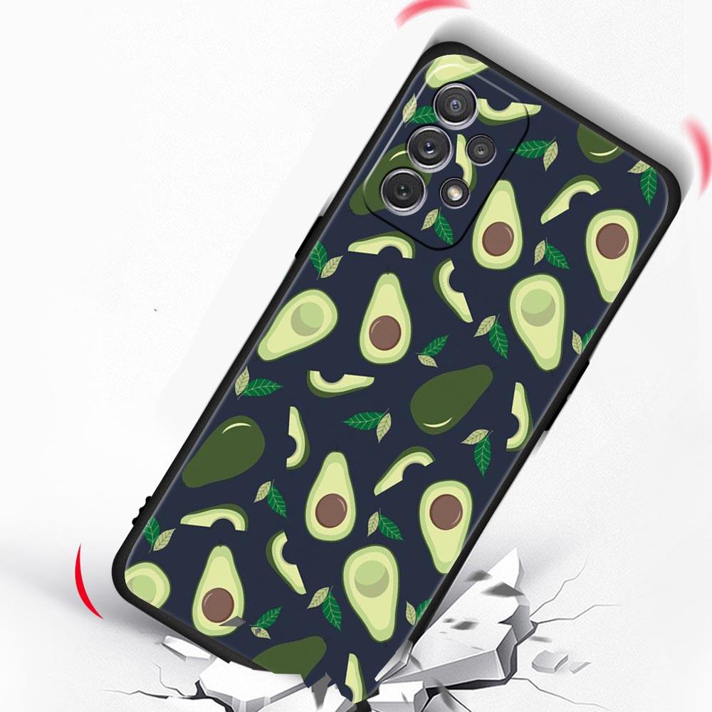 Avocado Phone Case For Samsung Galaxy A17 A07 A55 A35 A25 A15 A05s A33 5G A31 A23 A21s A13 A11 A41 A73 A53 A51 A71 A03s S10Cover