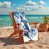 1pc Soccer Hero Action Cartoon Quick Dry Microfiber Bath Towel for Swimming Surfing Camping Unisex Holiday. SJT720125