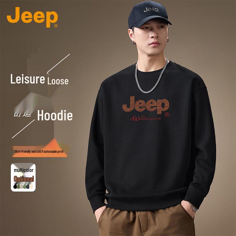 

JEEP Men s Heavyweight Crewneck Sweatshirt 3XL